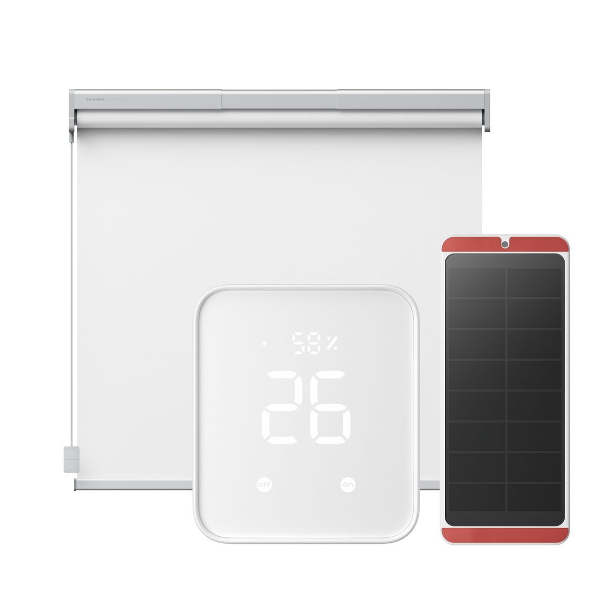 SwitchBot Solar Smart Shade Bundle | Automated Window Blinds with