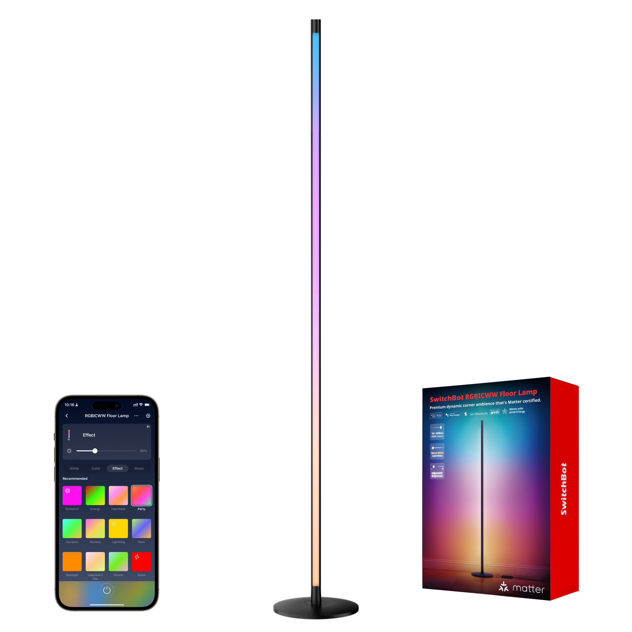 SwitchBot RGBICWW Floor Lamp - SwitchBot UK