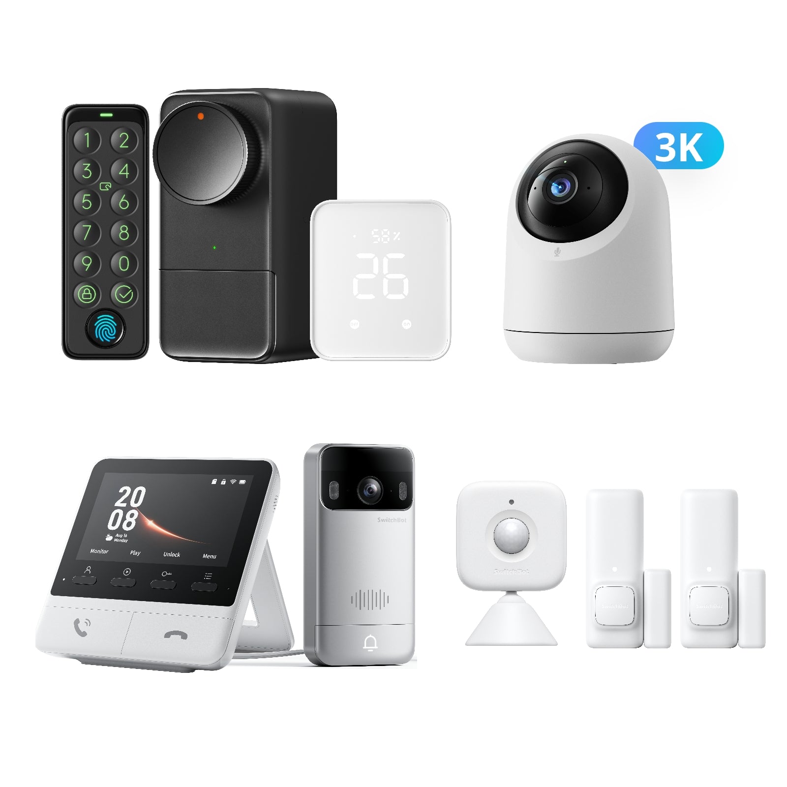 SwitchBot Smart Keyless Entry Combo