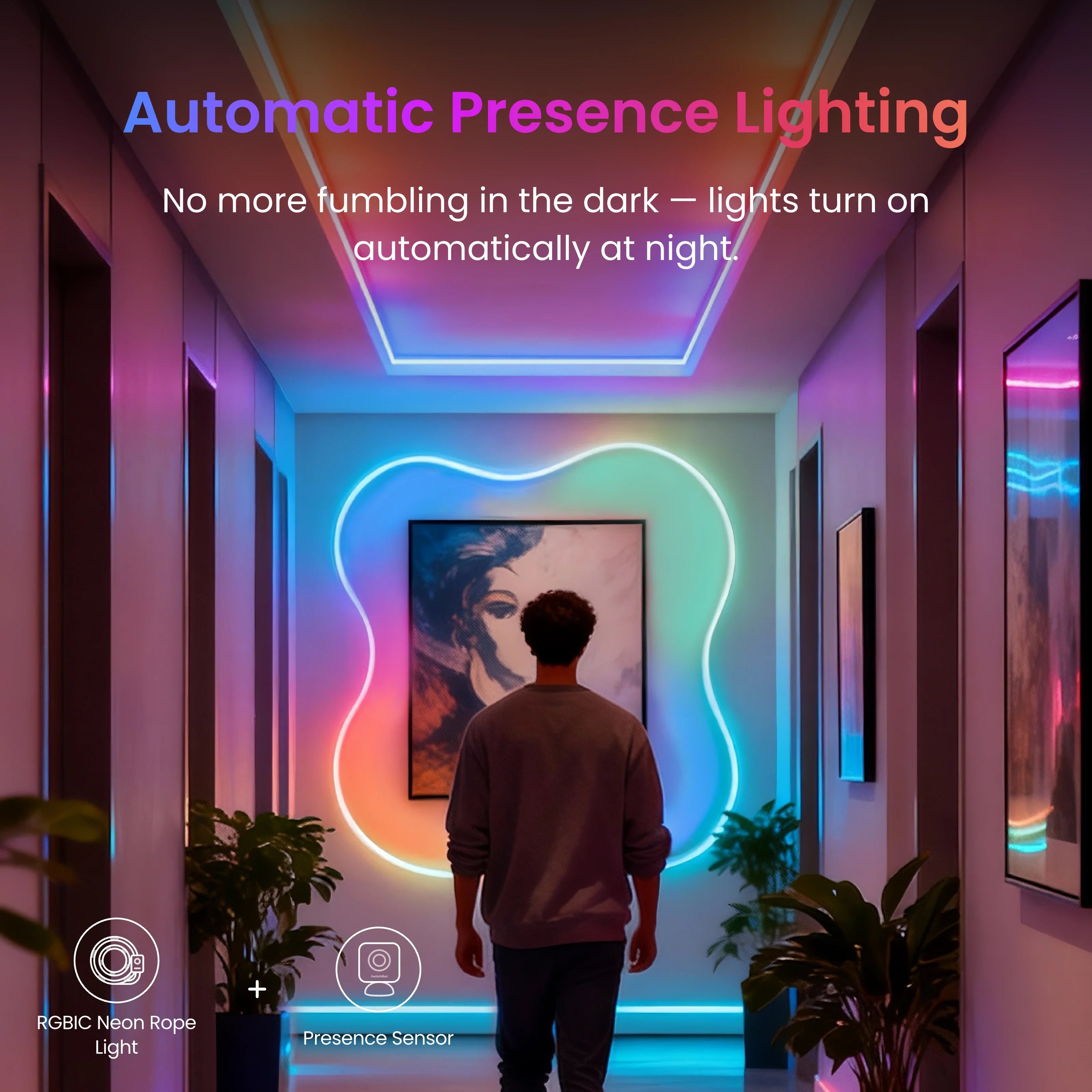 SwitchBot RGBIC Neon Rope Light