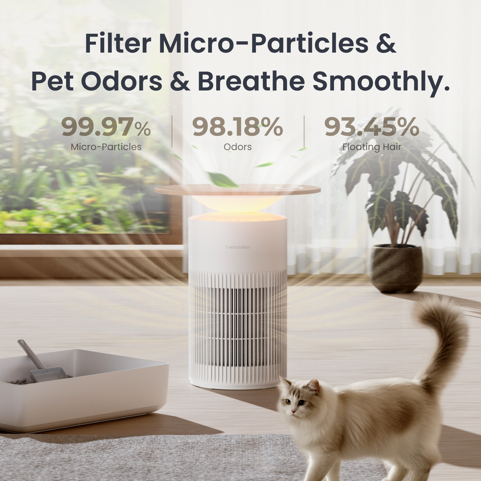 SwitchBot Air Purifier Table