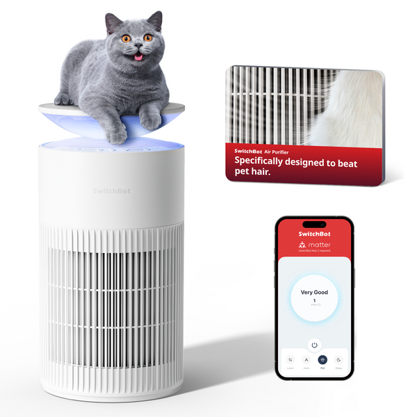 SwitchBot Air Purifier Pet Friendly Clean Air Solution SwitchBot UK