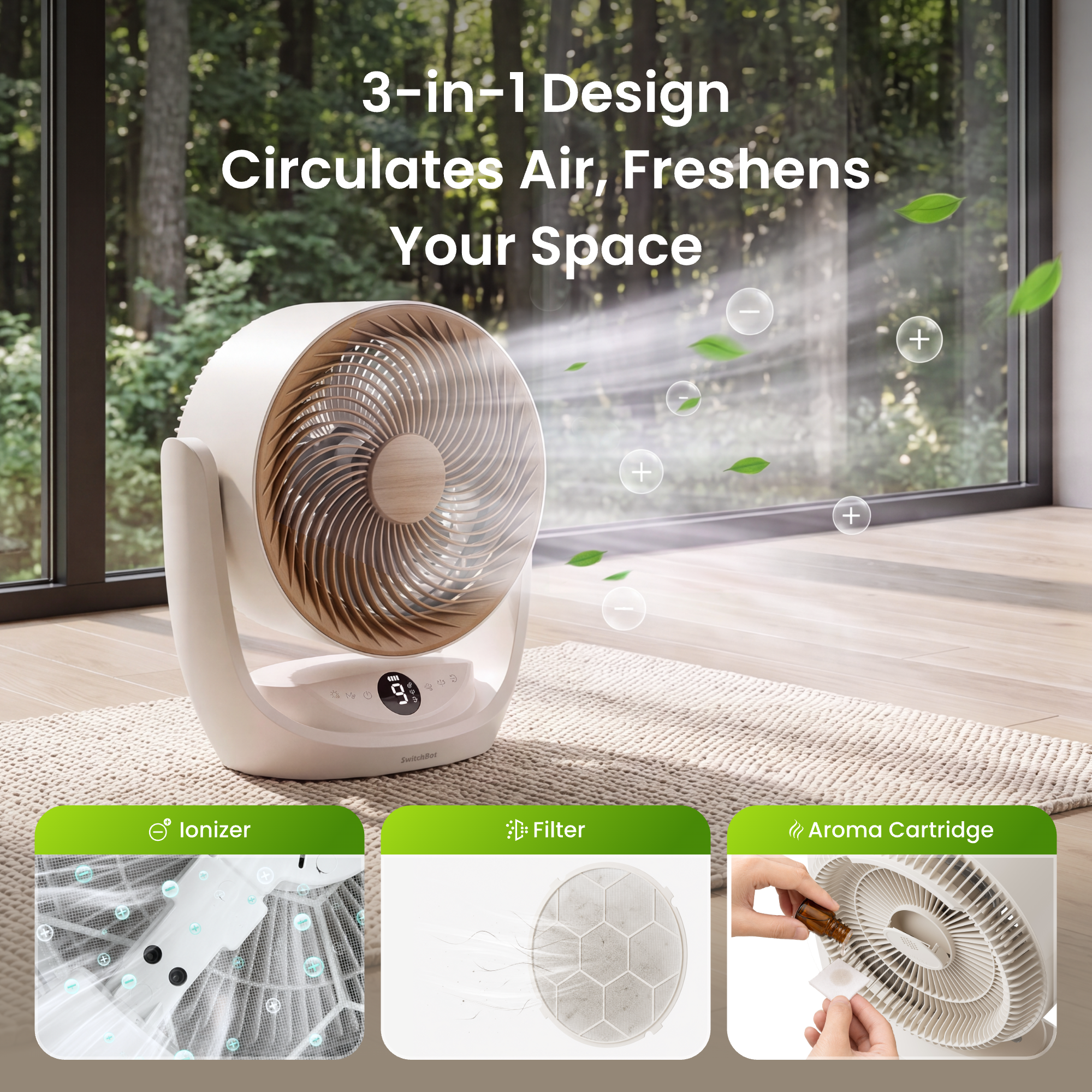 SwitchBot Battery Circulator Fan 2 Pro