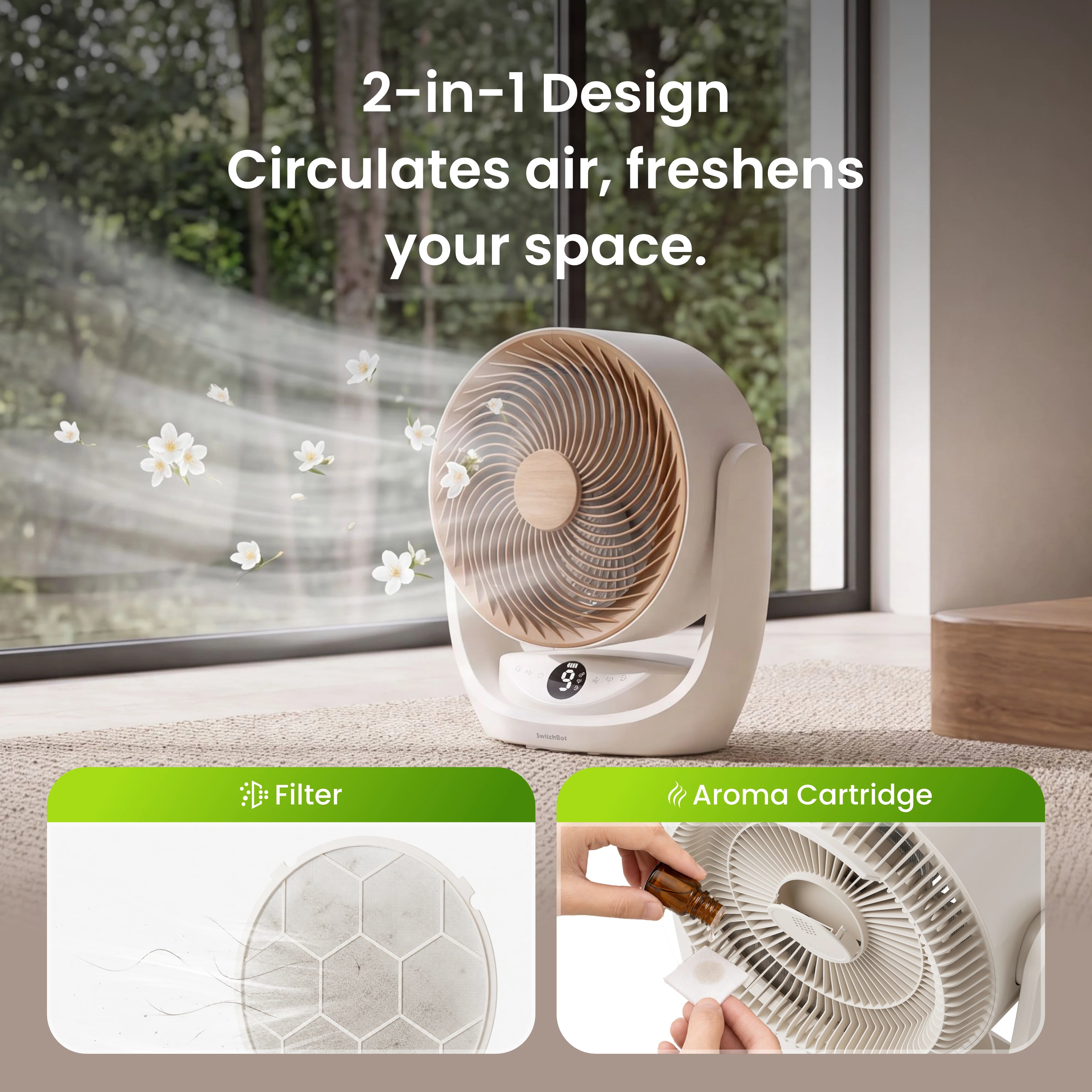 SwitchBot Battery Circulator Fan 2 Pro
