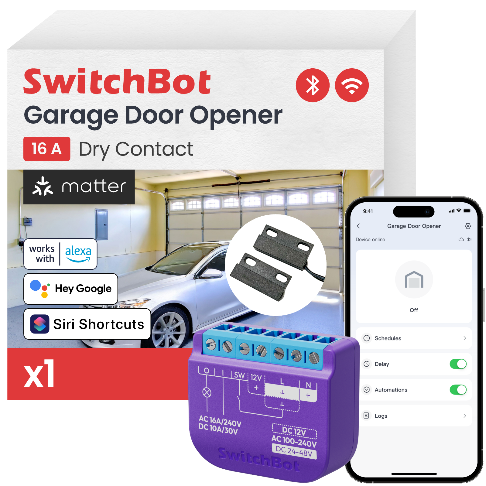 SwitchBot Garage Door Opener Adapter