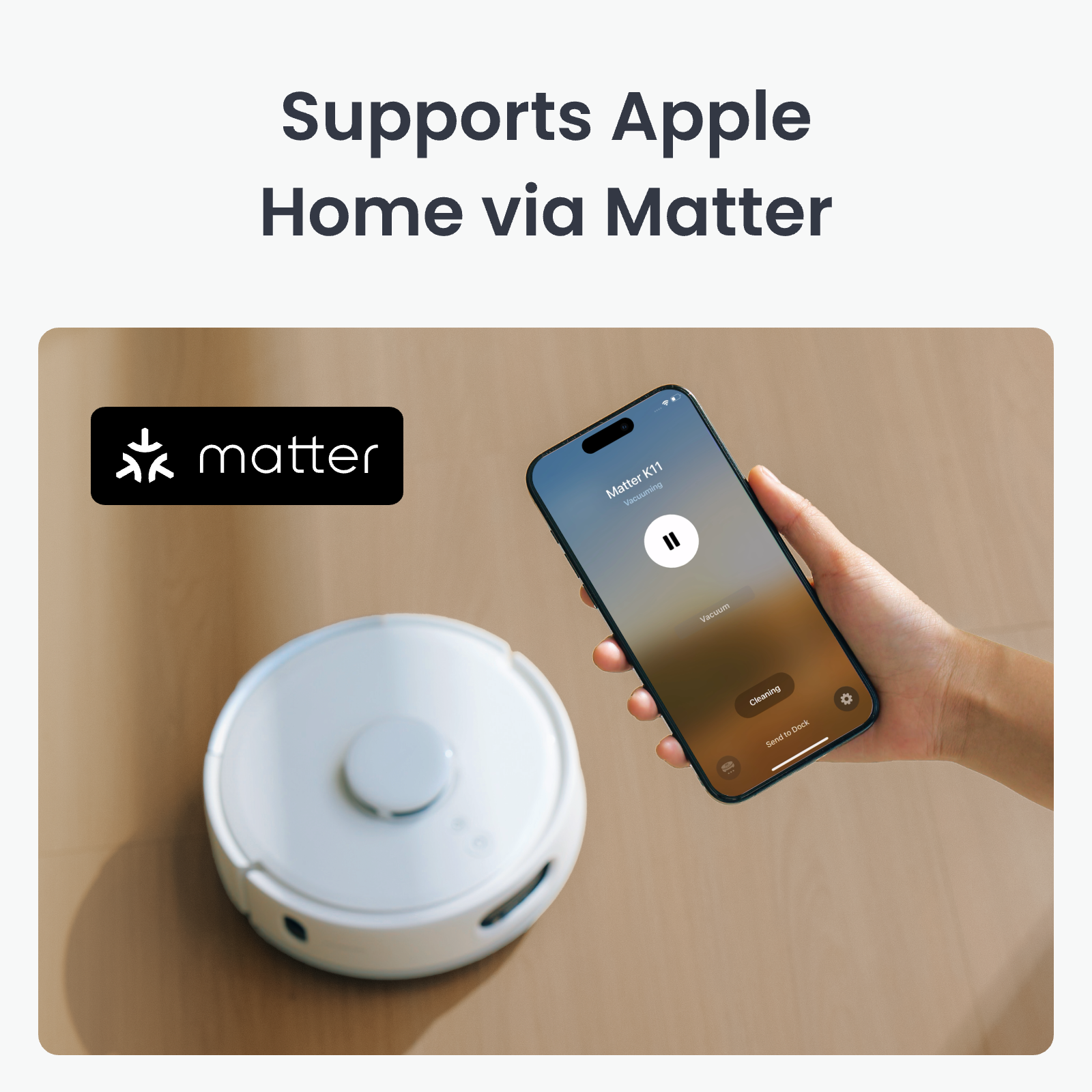 SwitchBot Robot Vacuum K11+