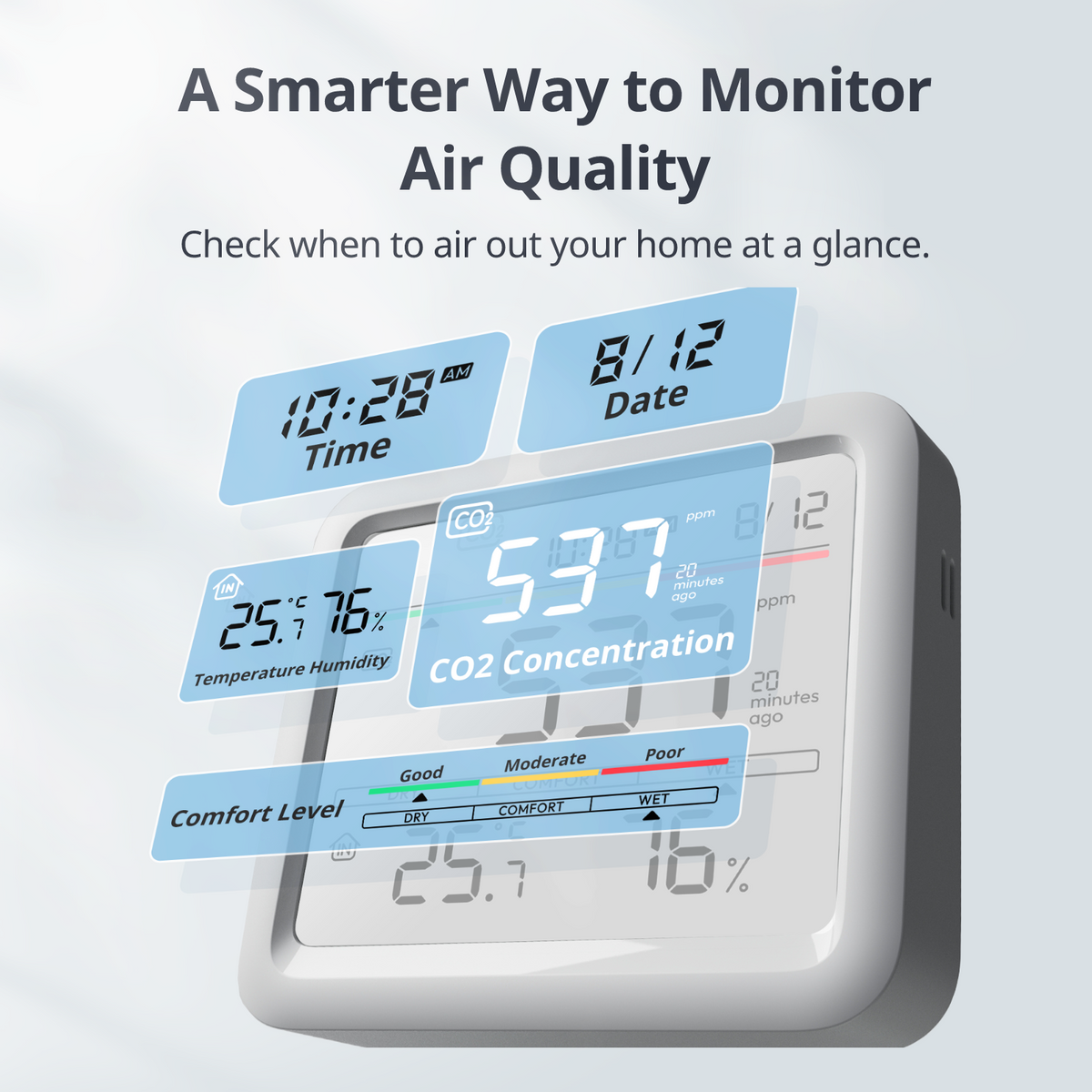 SwitchBot Meter Pro CO2 Monitor | 5-in-1 Air Quality Sensor – SwitchBot UK