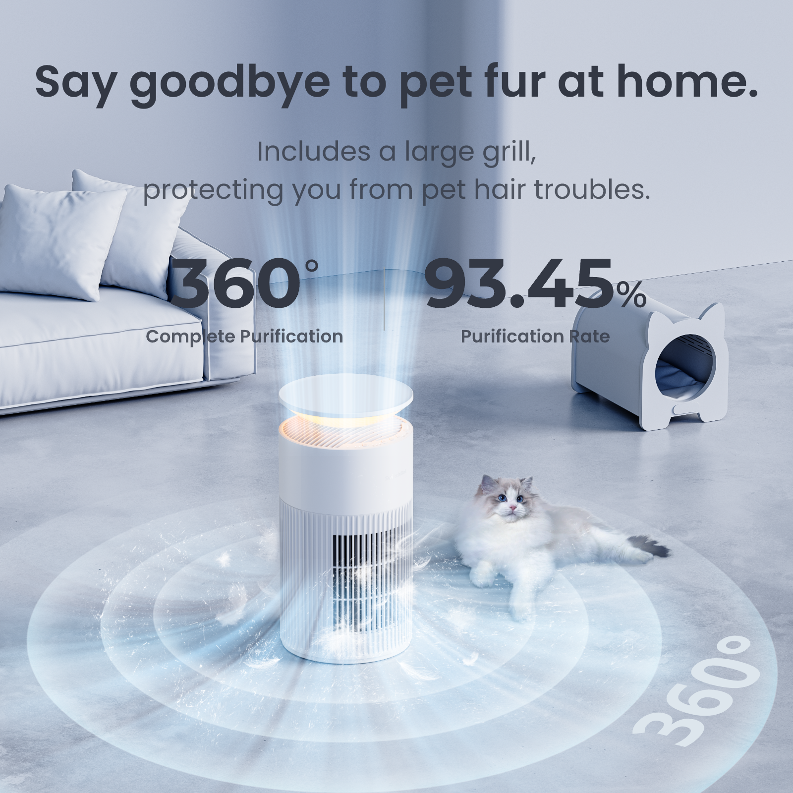 SwitchBot Air Purifier CO2 Monitor Combo