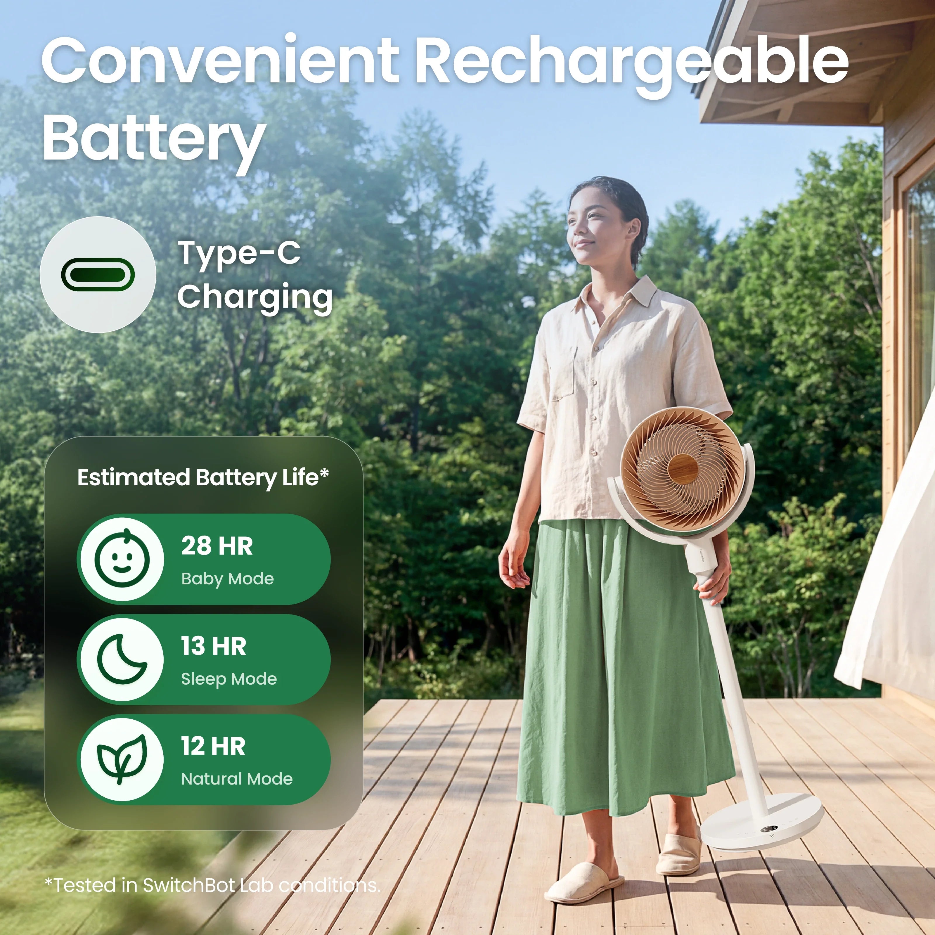 SwitchBot Standing Circulator Fan