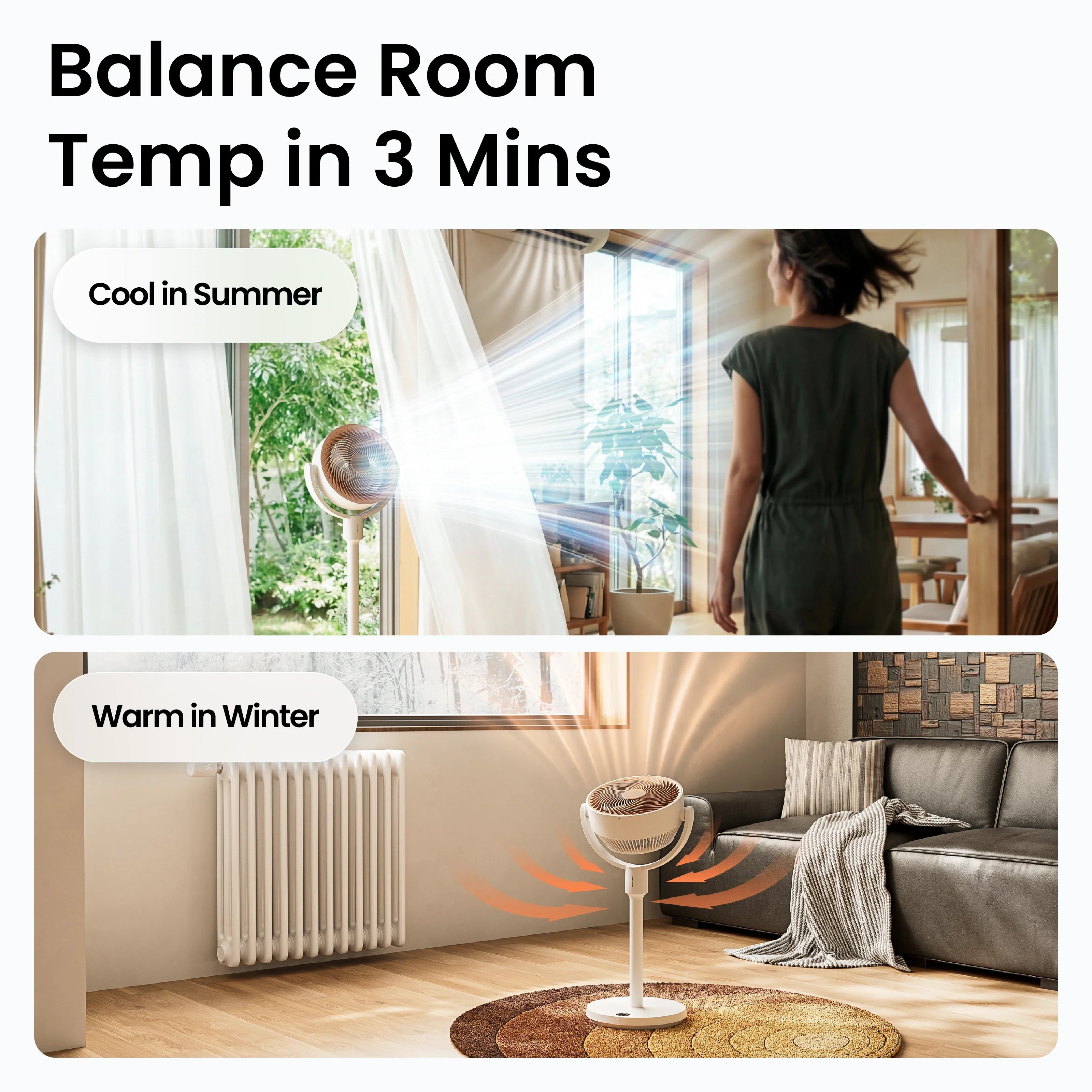 SwitchBot Standing Circulator Fan