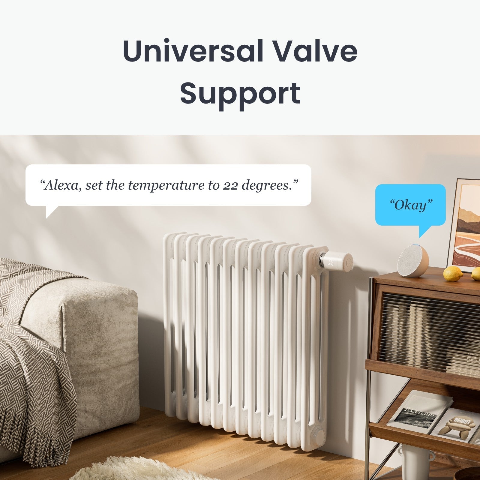 SwitchBot Smart Radiator Thermostat Matter Combo