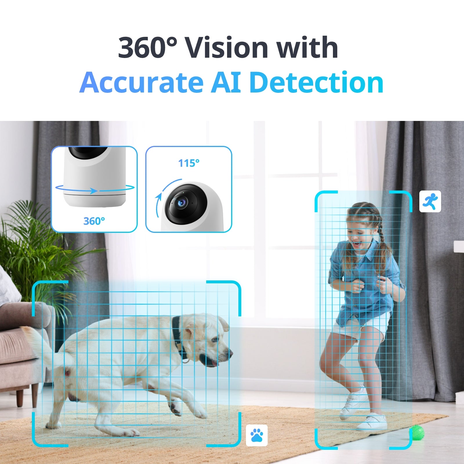 SwitchBot Pan/Tilt Cam Plus 5MP