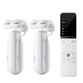 SwitchBot Curtain Bundle - Curtain 3 Rod Type 1 (2-pack)+Universal Remote