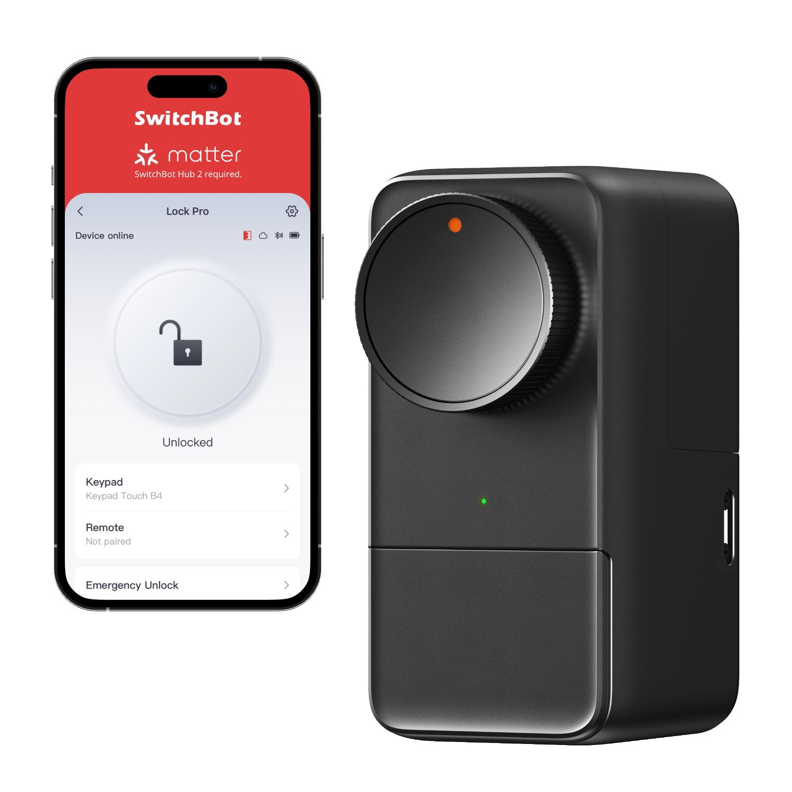 SwitchBot Lock Pro Lock Pro Black - SwitchBot UK