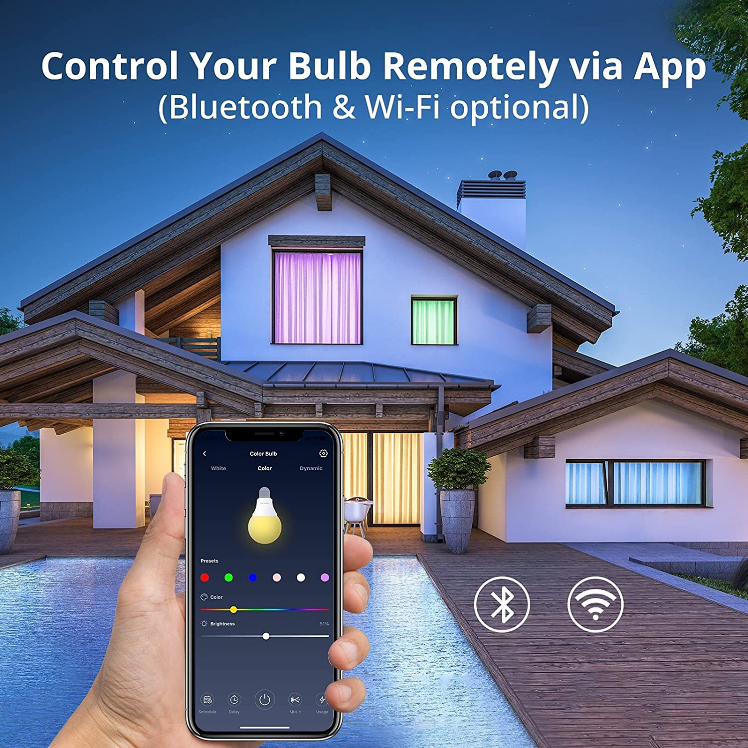 SwitchBot Color Bulb (B22)