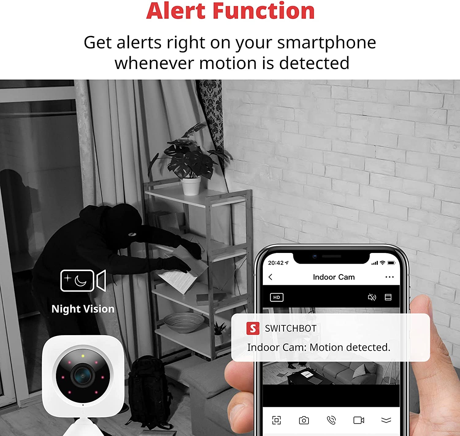 Security camera that 2024 alerts your phone